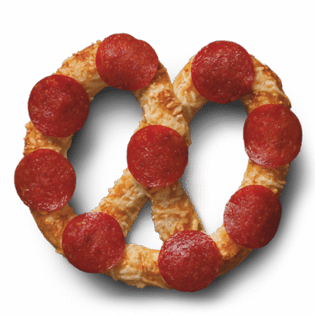 Pepperoni Pizza Pretzel